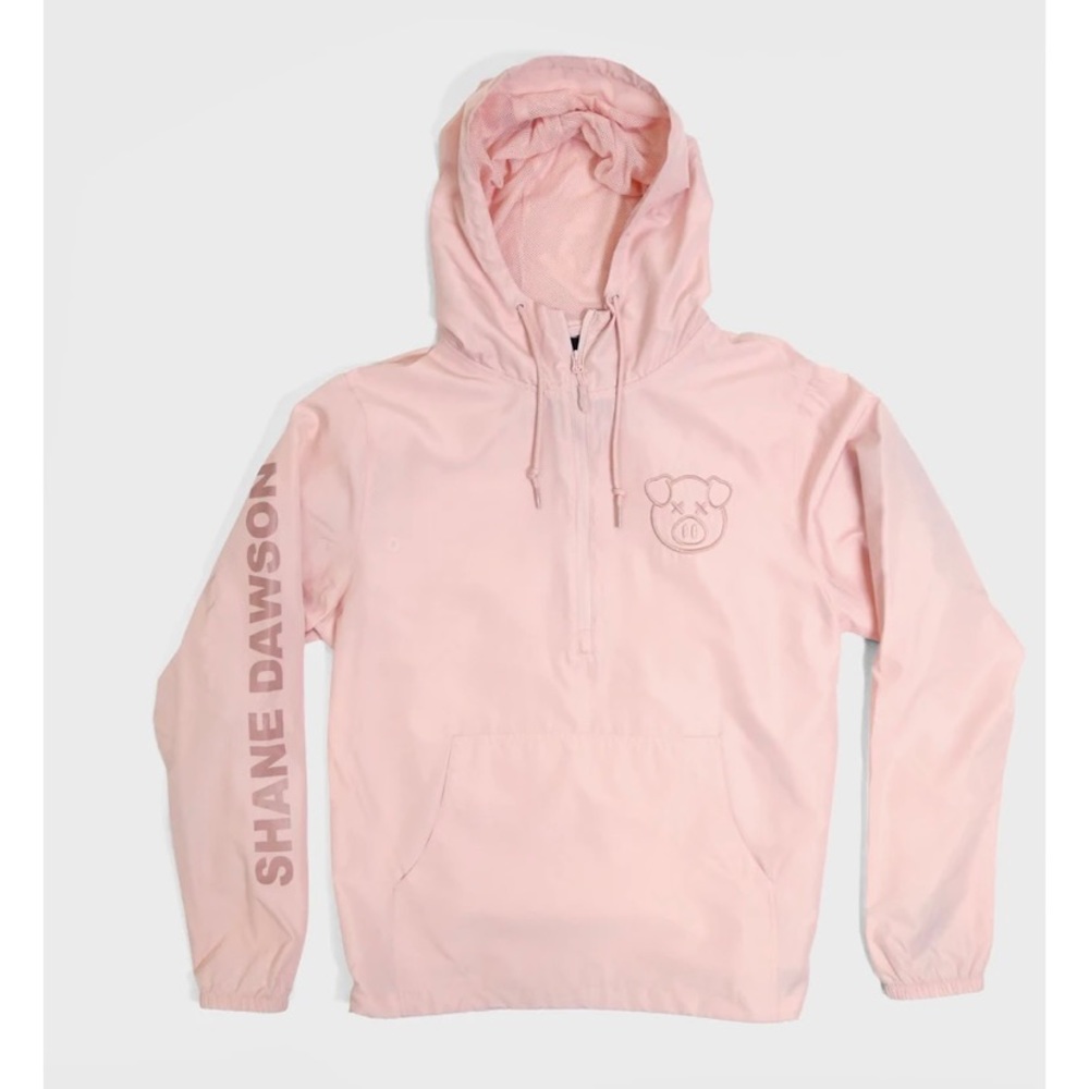 Light pink Shane Dawson Windbreaker